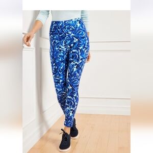 NWT Talbots Blue Activewear Leggings